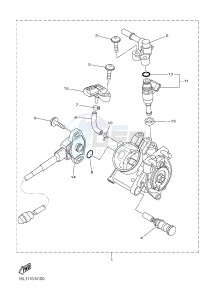 YZ450F (B118 B119 B11A B11B) drawing INTAKE 2