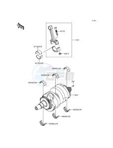 VERSYS 650 KLE650EGF XX (EU ME A(FRICA) drawing Crankshaft