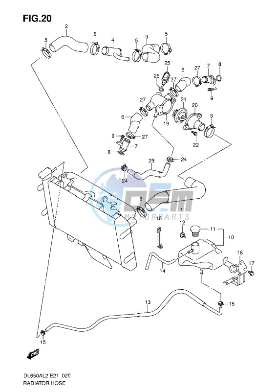 RADIATOR HOSE