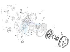 V7 II Stornello ABS 750 (USA) drawing Clutch I