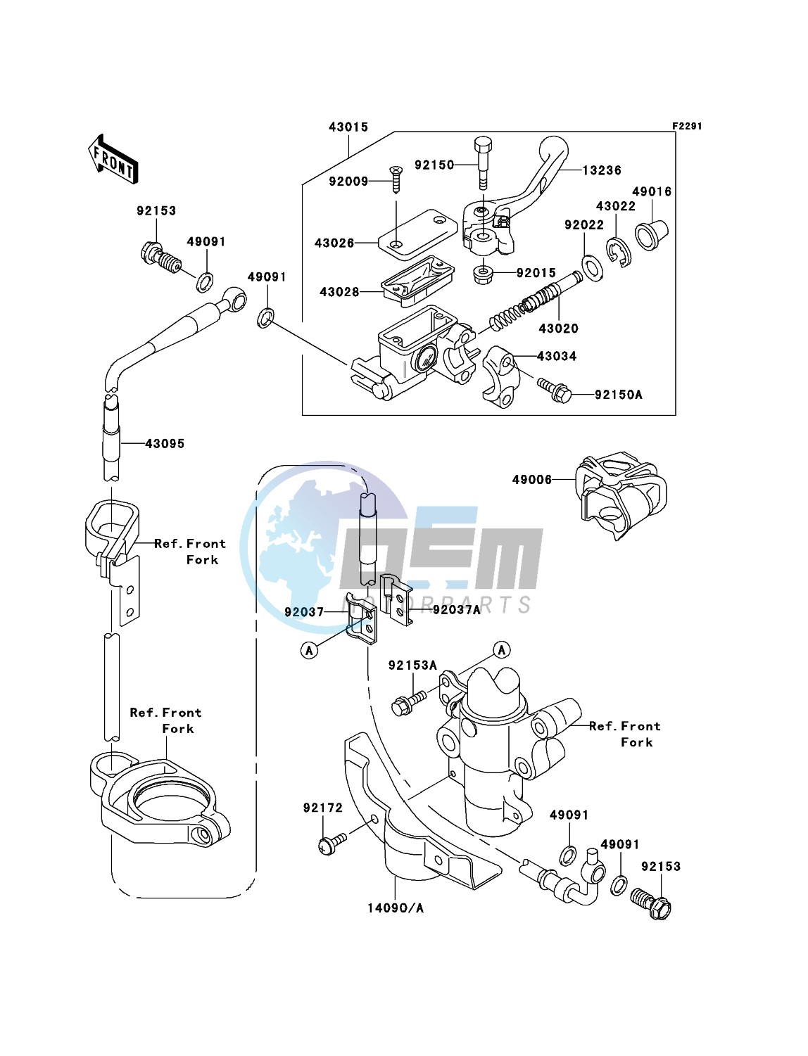 Front Master Cylinder