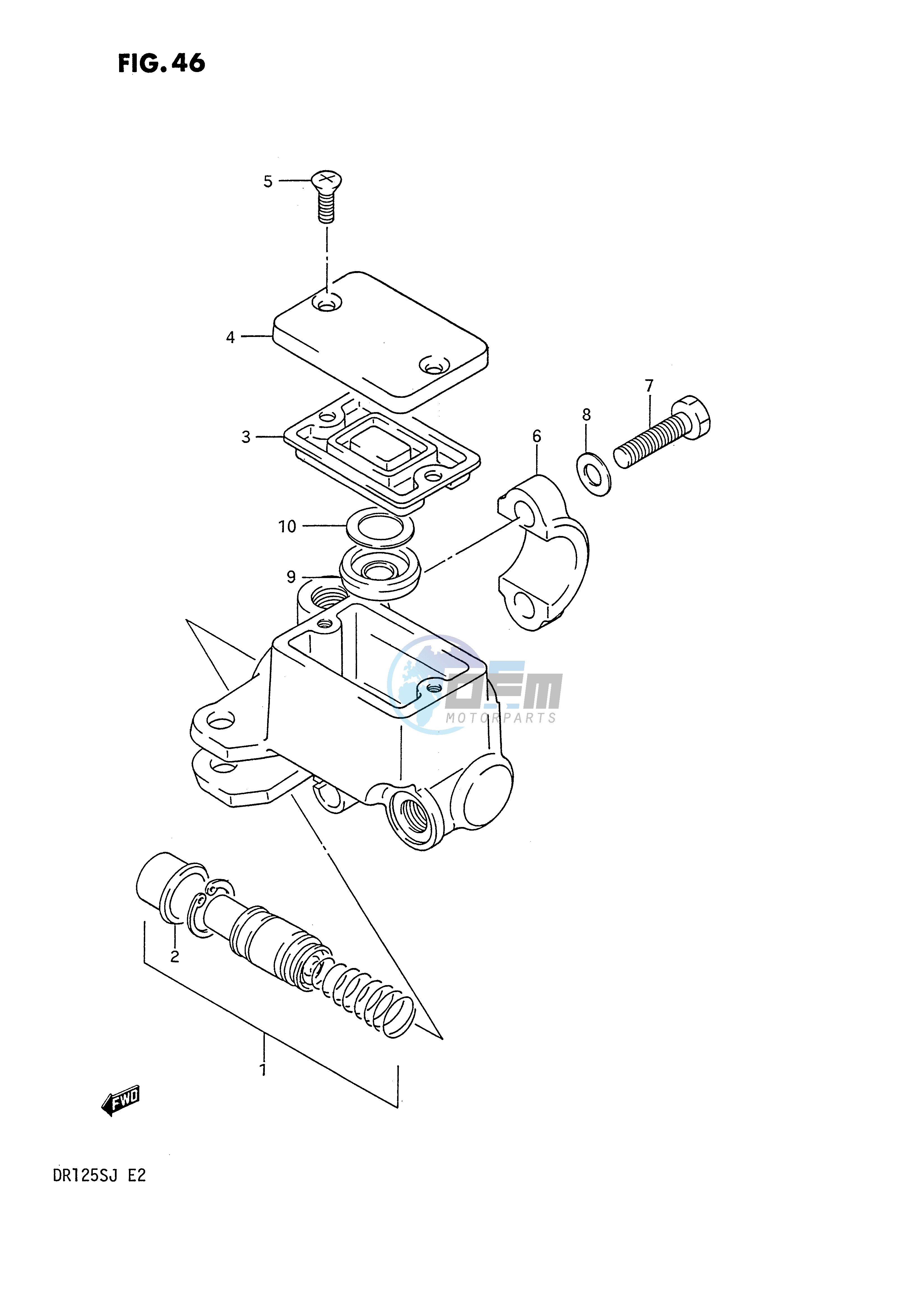 FRONT MASTER CYLINDER