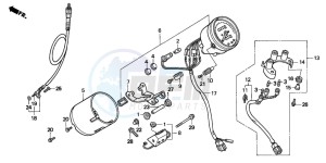 VT600CD drawing METER