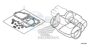 CBR1000S2H 2ED - (2ED) drawing GASKET KIT B