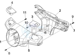 Granturismo 200 L USA drawing Handlebars coverages