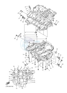 MTN1000 MT-10 MT-10 (B677) drawing CRANKCASE