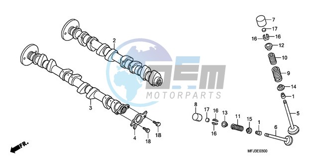 CAMSHAFT/VALVE