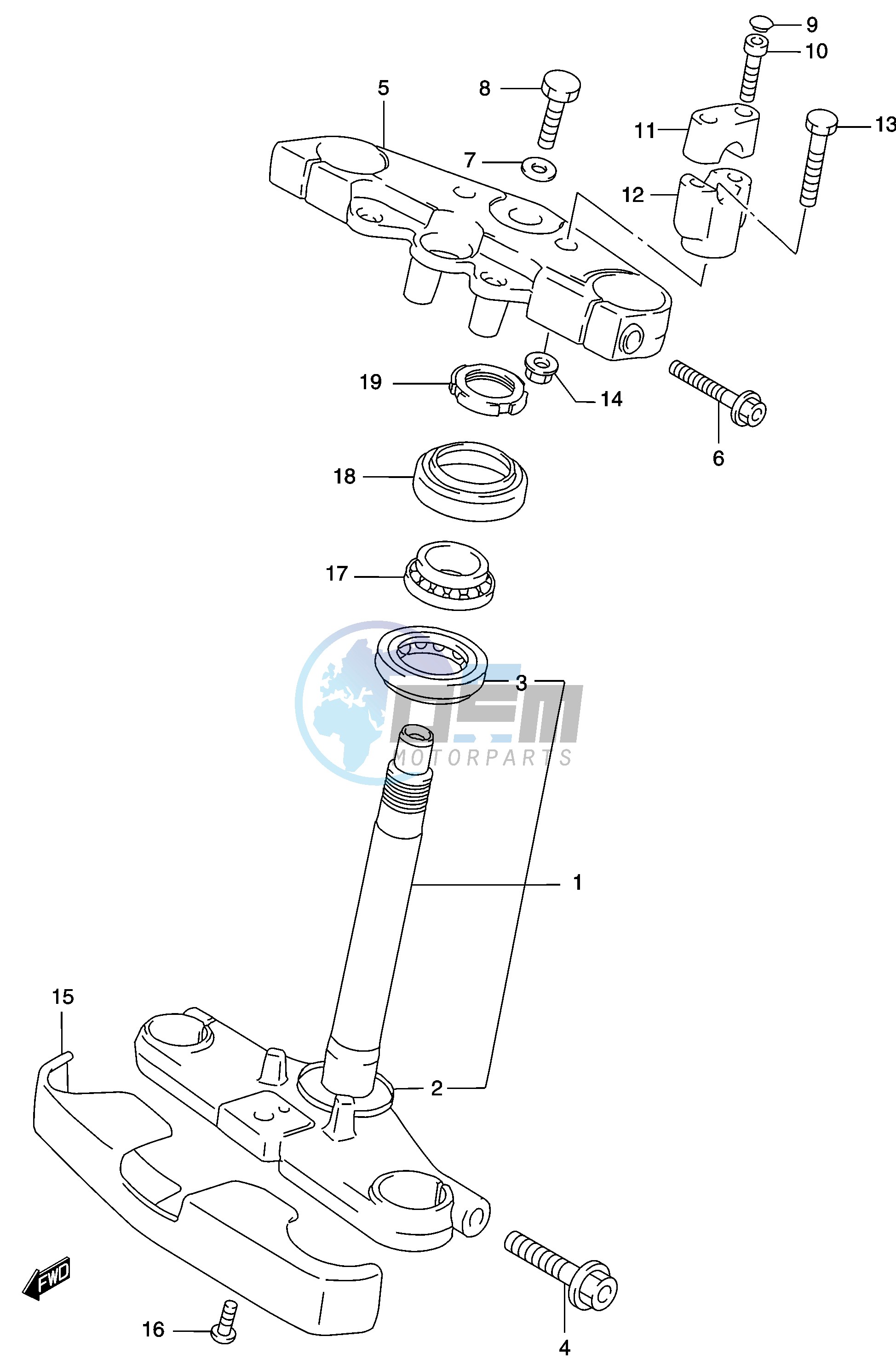 STEERING STEM