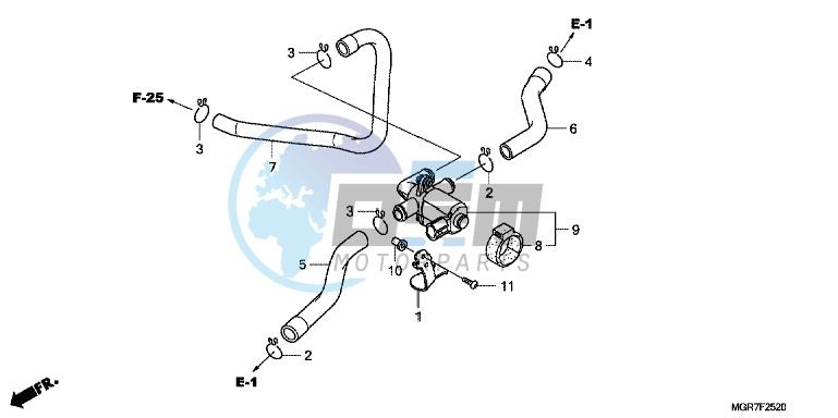 AIR INJECTION CONTROLVALVE