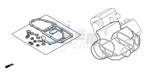 VF750C drawing GASKET KIT B