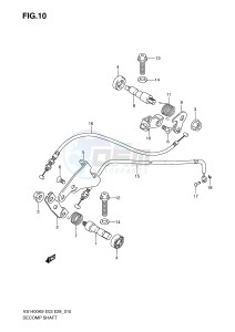 VS1400 (E3-E28) INTRUDER drawing DECOMP SHAFT