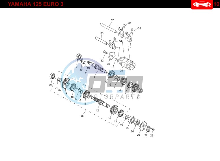 GEARBOX  EURO3