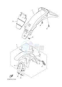 YB125 (2CS9) drawing FENDER