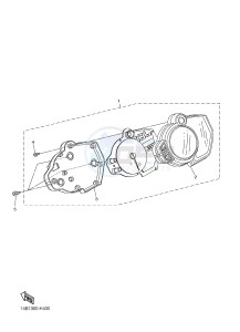 YZF-R1D 1000 (1KBV) drawing METER