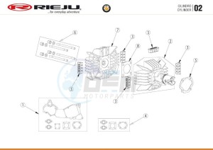 BYE-BIKE-EURO4-WHITE drawing CYLINDER