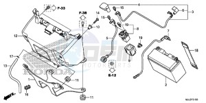 NC750XE NC750X Europe Direct - (ED) drawing BATTERY