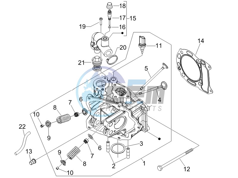 Head unit - Valve