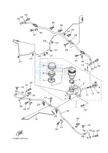 YXM700E YXM700PF VIKING (1XPH) drawing MASTER CYLINDER