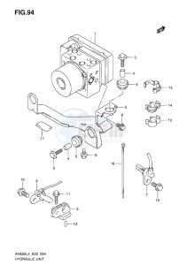 AN650 drawing HYDRAULIC UNIT