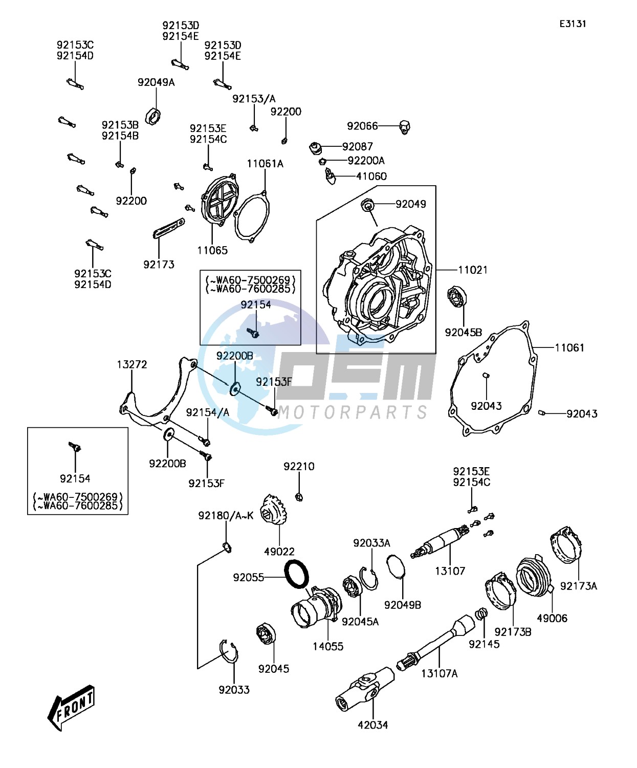 Front Bevel Gear