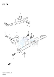 DL650 (E3) V-Strom drawing STAND