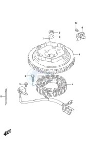 DF 20A drawing Magneto - Electric Start