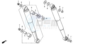 C90CW 70 drawing REAR CUSHION