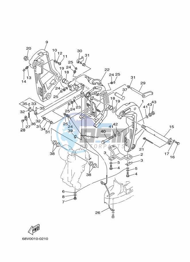 FRONT-FAIRING-BRACKET