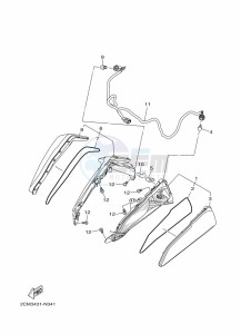 GPD125-A NMAX 125 (BV3C) drawing LEG SHIELD