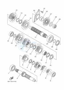 YFZ450R (BKDA) drawing TRANSMISSION