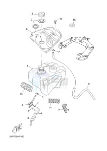 YN50 OVETTO (2APJ 2APJ) drawing FUEL TANK