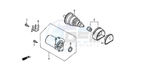 SGX50S drawing STARTING MOTOR