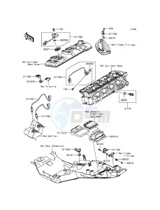 1400GTR ABS ZG1400EGF FR GB XX (EU ME A(FRICA) drawing Fuel Injection