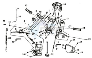 MIO 50I 25KMH (L8) NL EURO4 drawing HANDLEBAR / BRAKE LEVERS CPLL / R