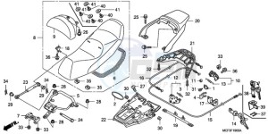 FJS400D9 ED / 2ED drawing SEAT