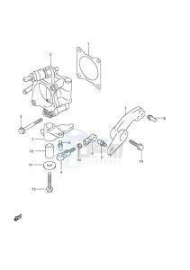 DF 40 drawing Throttle Body