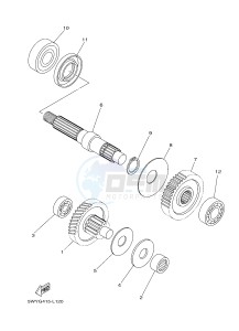 XC100E (1RS2) drawing TRANSMISSION