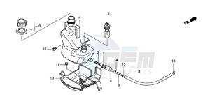 SH50 drawing OIL TANK