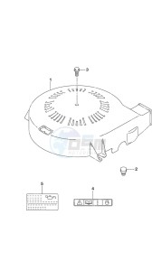 DF 115A drawing Ring Gear Cover