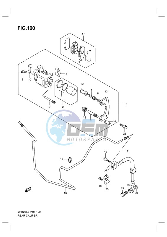 REAR CALIPER