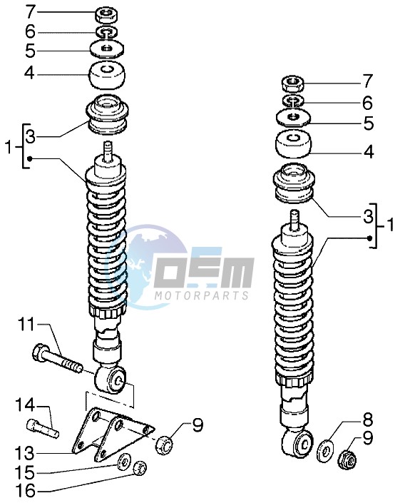 Rear Shock absorber