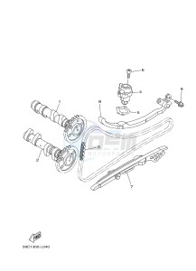 XP500A T-MAX 530 (2PWM) drawing CAMSHAFT & CHAIN