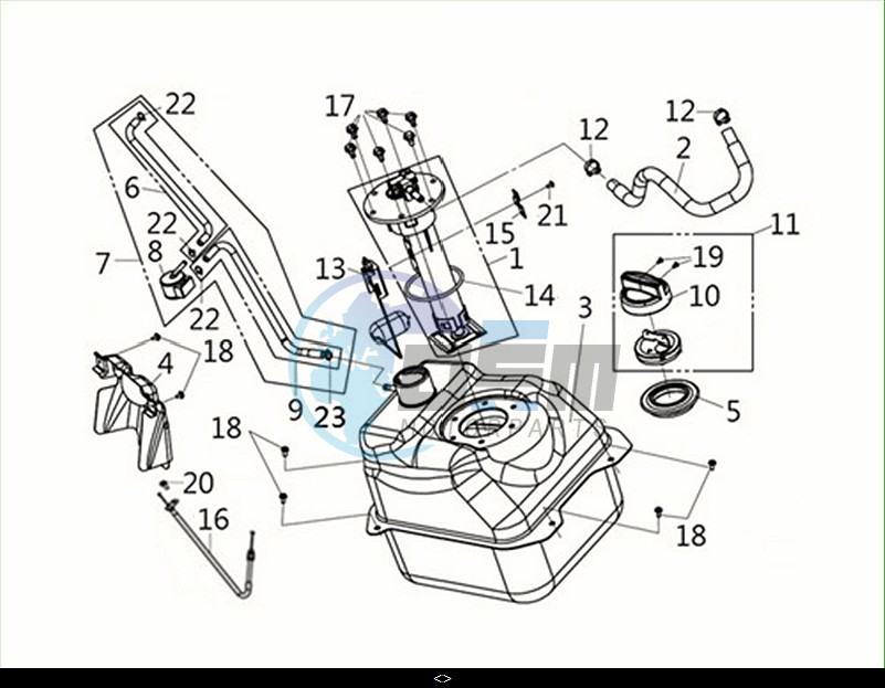 FUELTANK / HD300 (LS30W2Z1-EU) (M2)