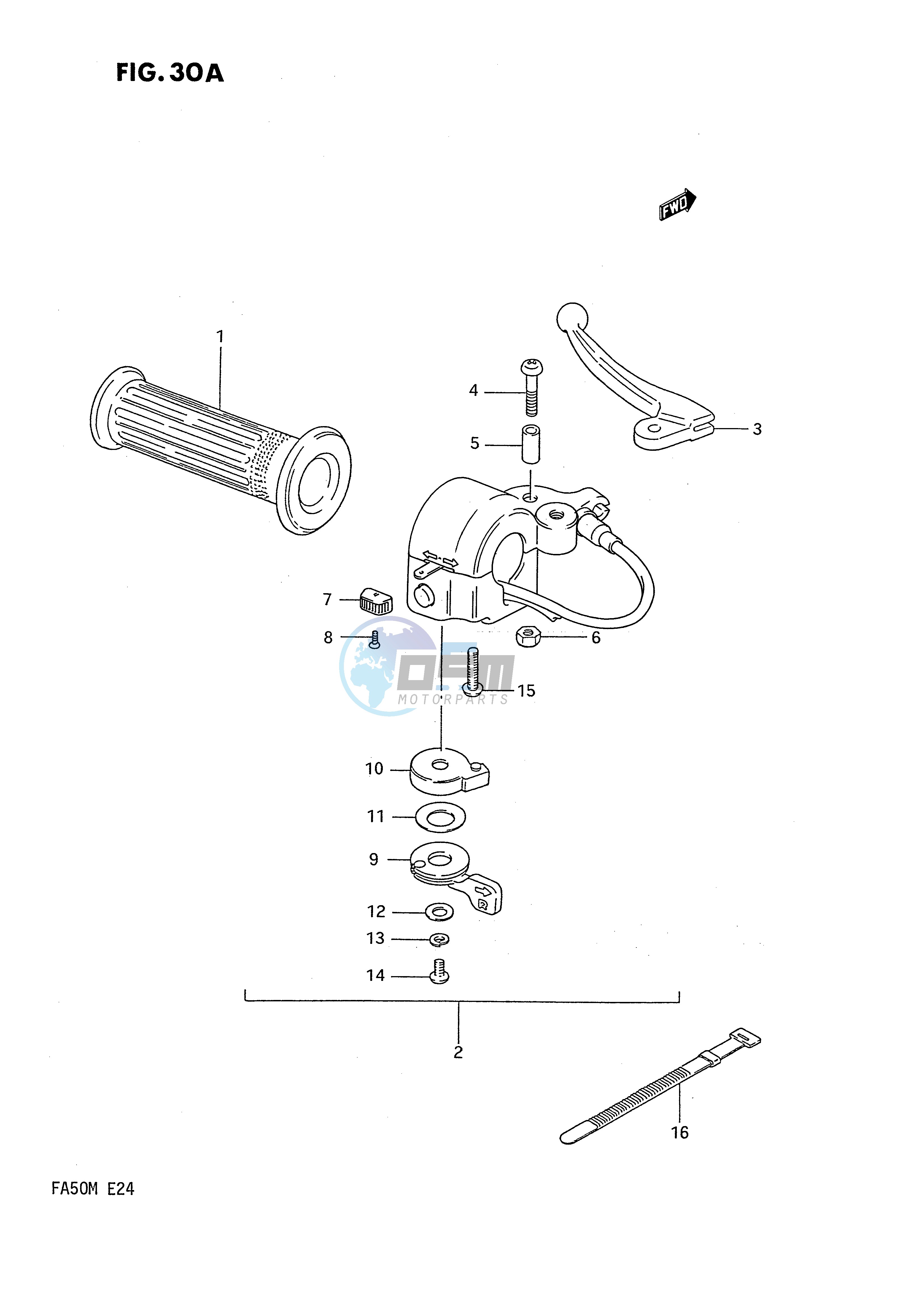 LEFT HANDLE SWITCH (E21)