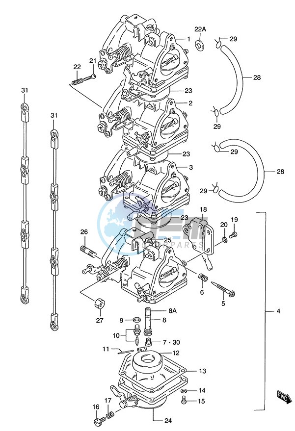 Carburetor (1986 to 1996)