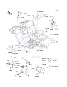 KAF 300 D [MULE 520] (D1-D2) [MULE 520] drawing FRAME FITTINGS