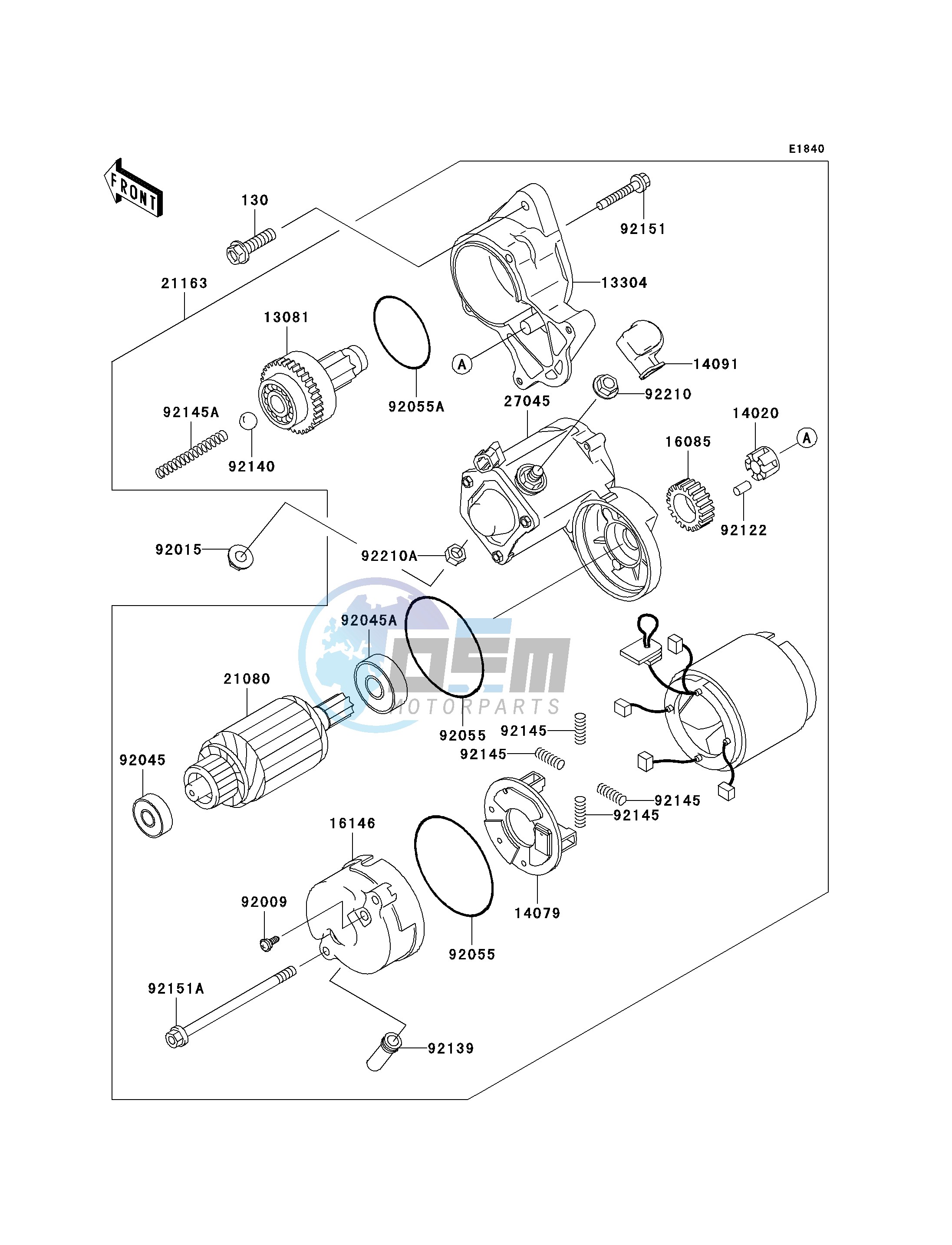 STARTER MOTOR--  - FD620DE485832- -