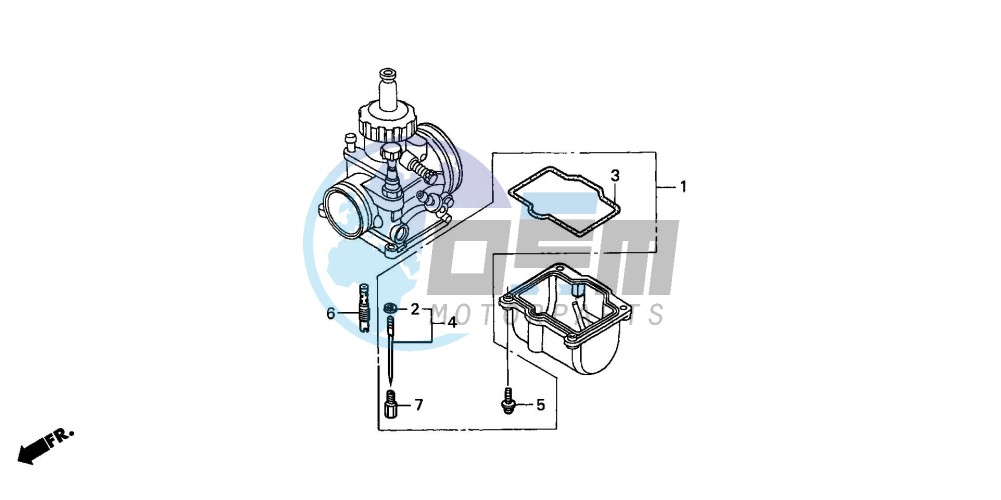 CARBURETOR O.P. KIT (1)