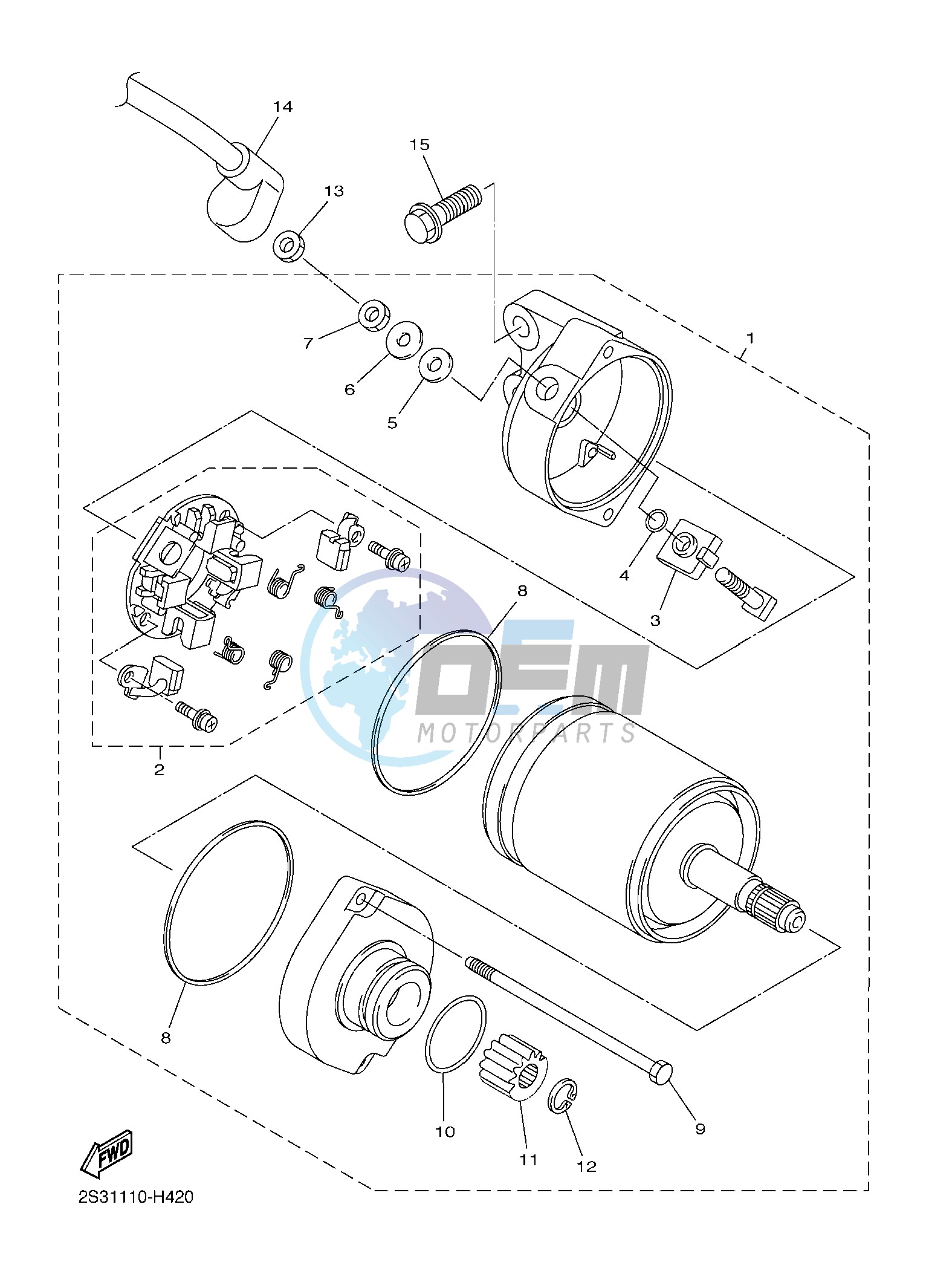 STARTING MOTOR