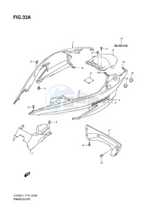 UH200 BURGMAN EU drawing FRAME COVER (EXECUTIVE MODEL)